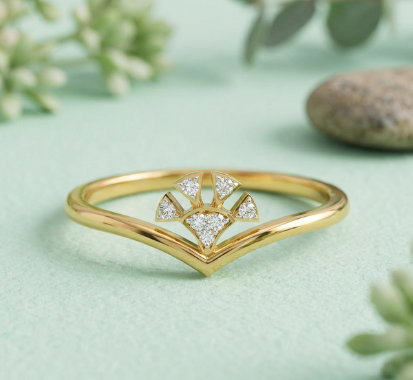 Sunflare Diamond Ring