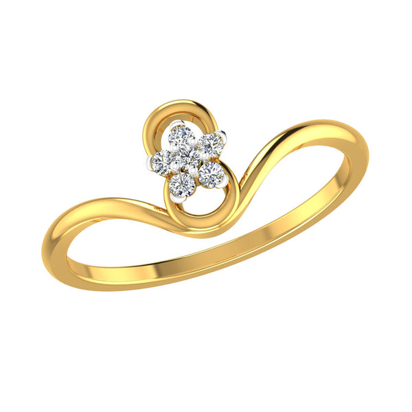 Eternal Petal Diamond Ring hover image