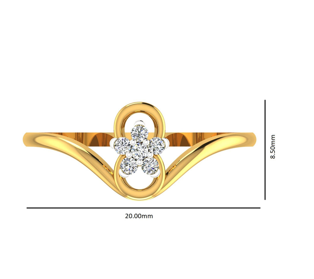 Eternal Petal Diamond Ring