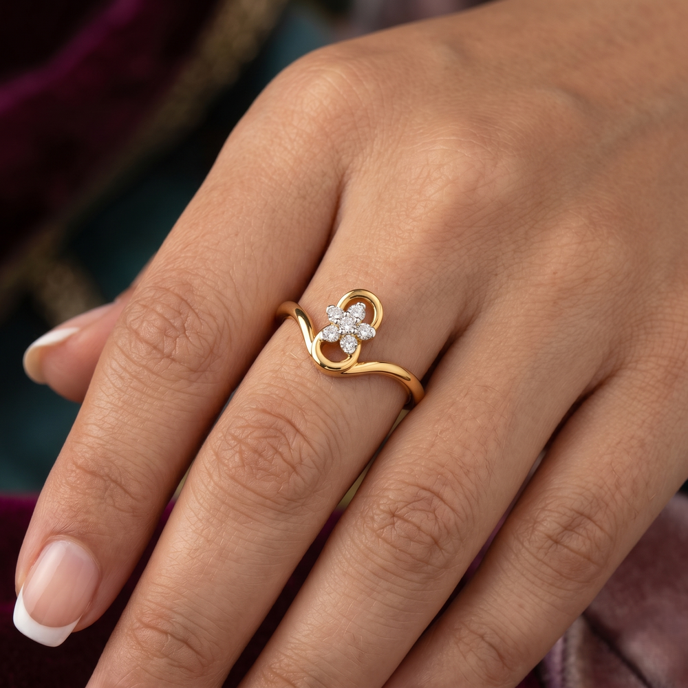 Eternal Petal Diamond Ring
