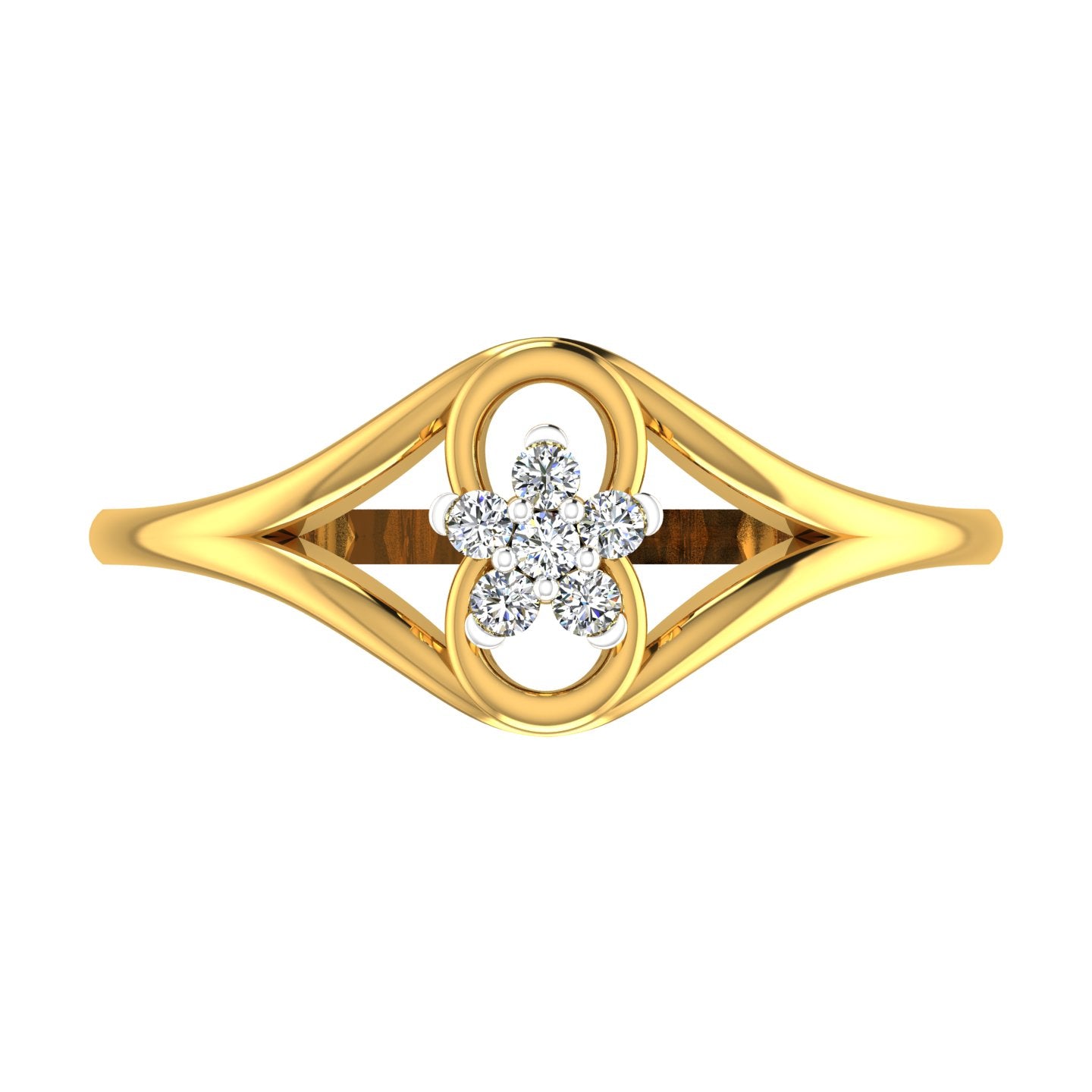 Aura Petal Gold Ring