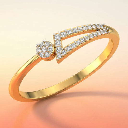 Geometric Bypass Diamond Cluster Ring