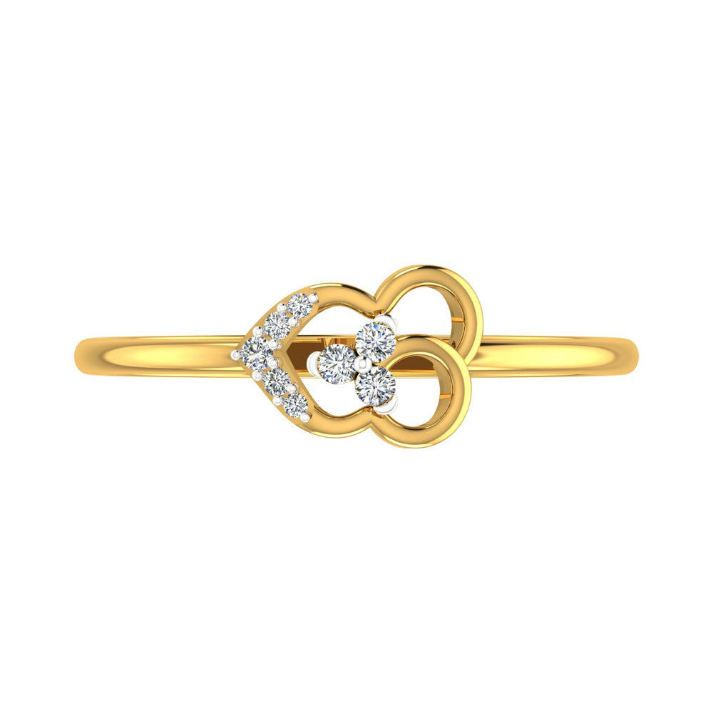 Dual Marquise Leaf Open Cuff Bangle