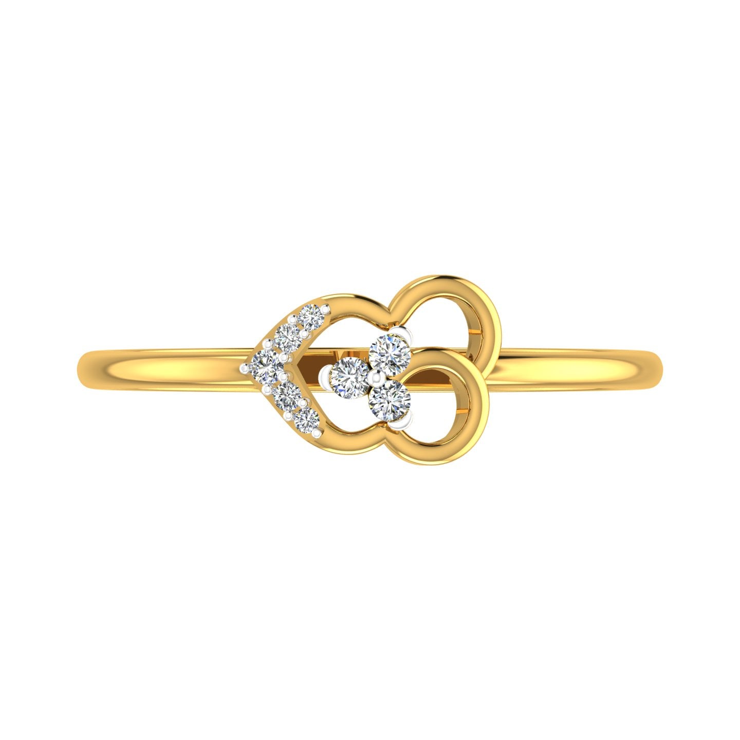 Dual Marquise Leaf Open Cuff Bangle