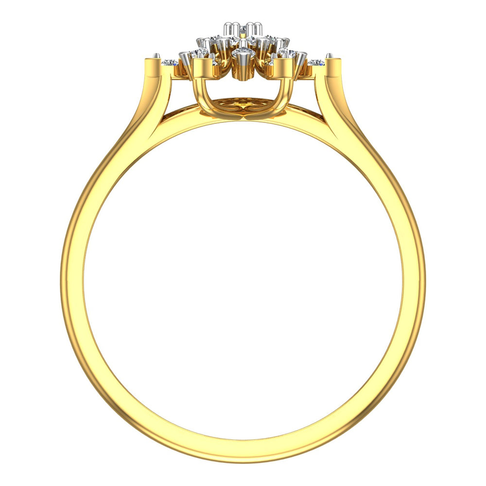 Celestial Bloom Diamond Ring