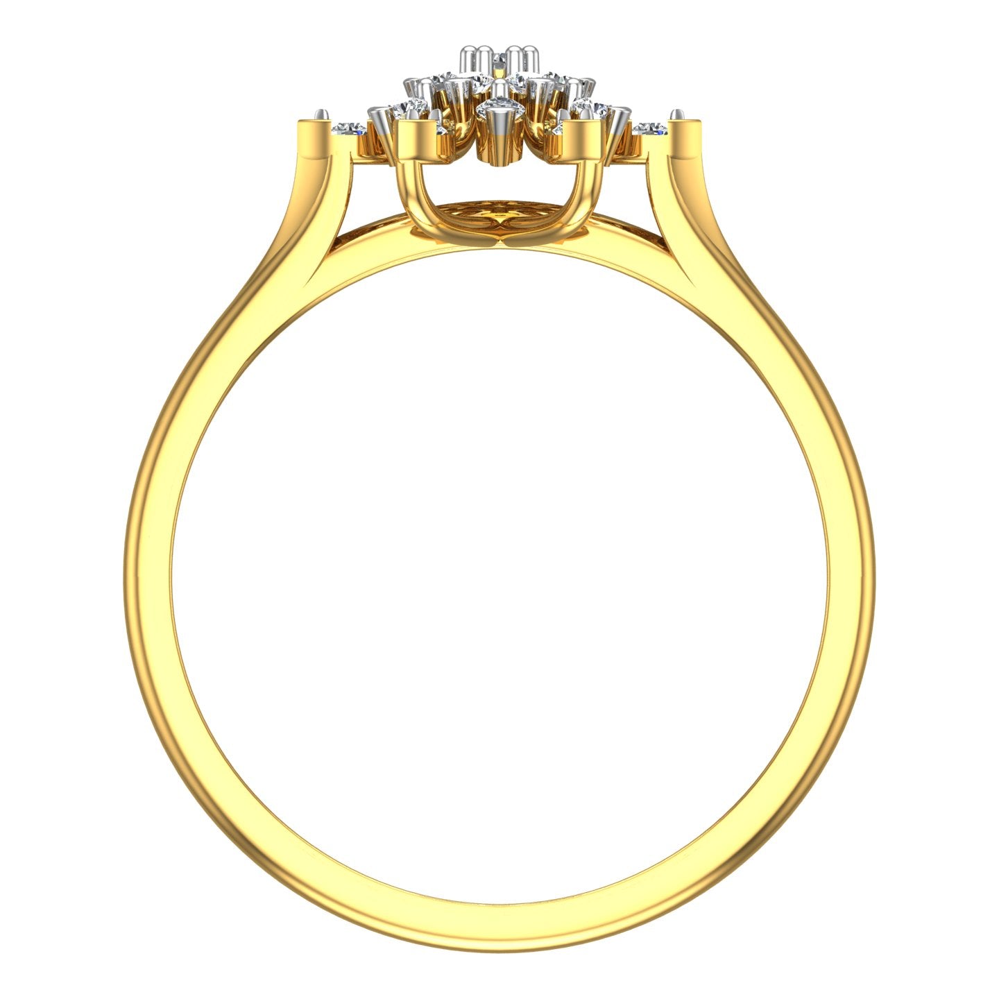 Celestial Bloom Diamond Ring