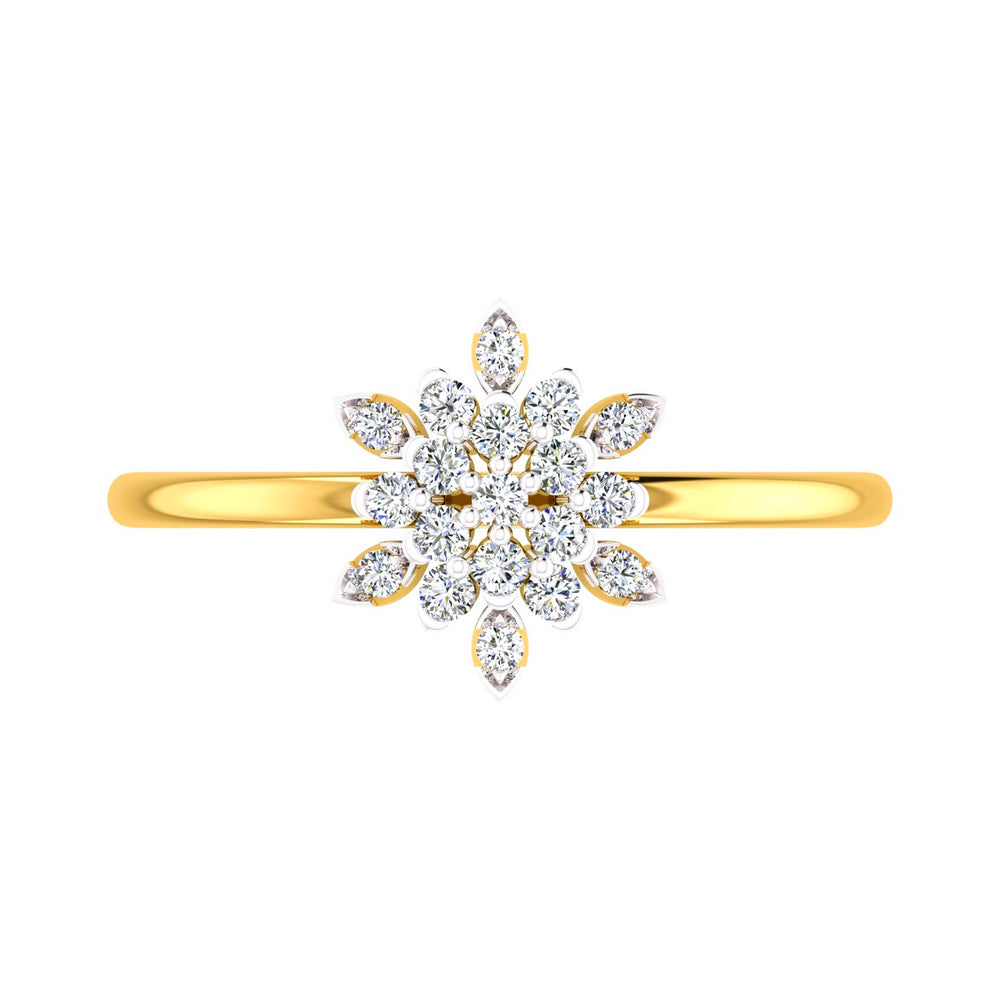 Celestial Bloom Diamond Ring