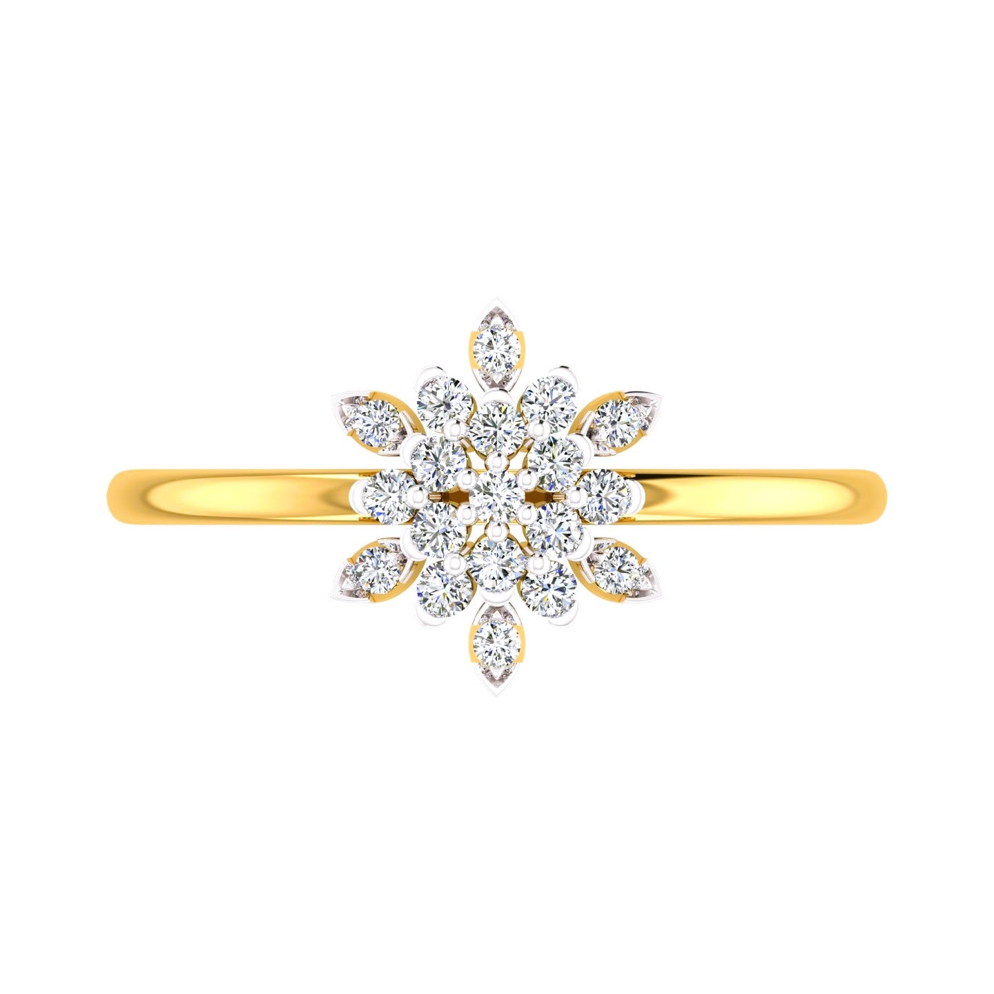 Celestial Bloom Diamond Ring