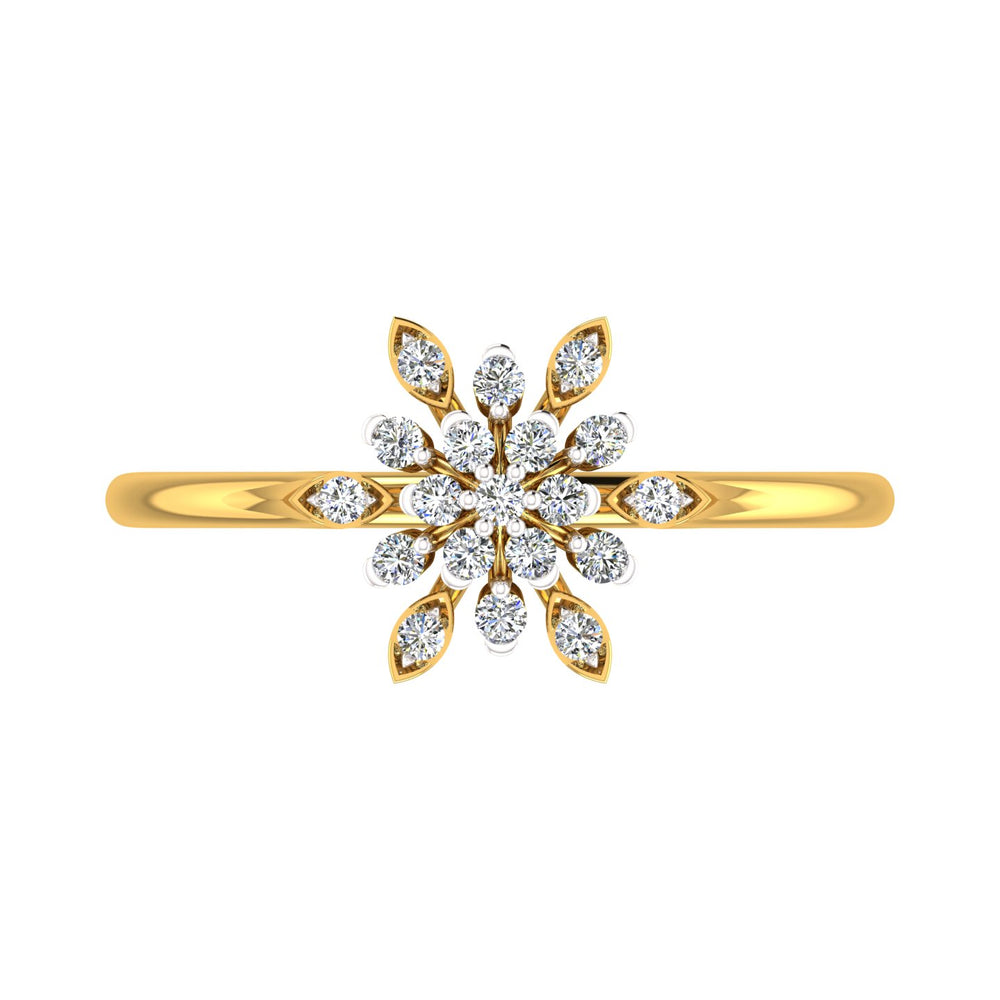 Celestial Bloom Diamond Ring