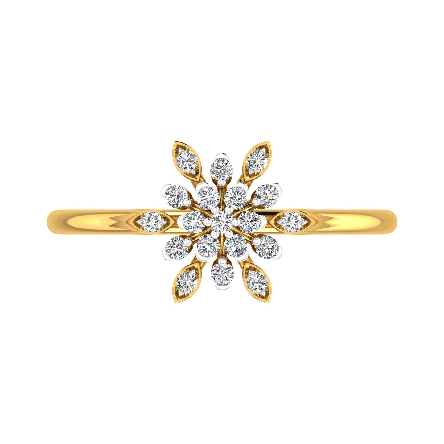 Celestial Bloom Diamond Ring
