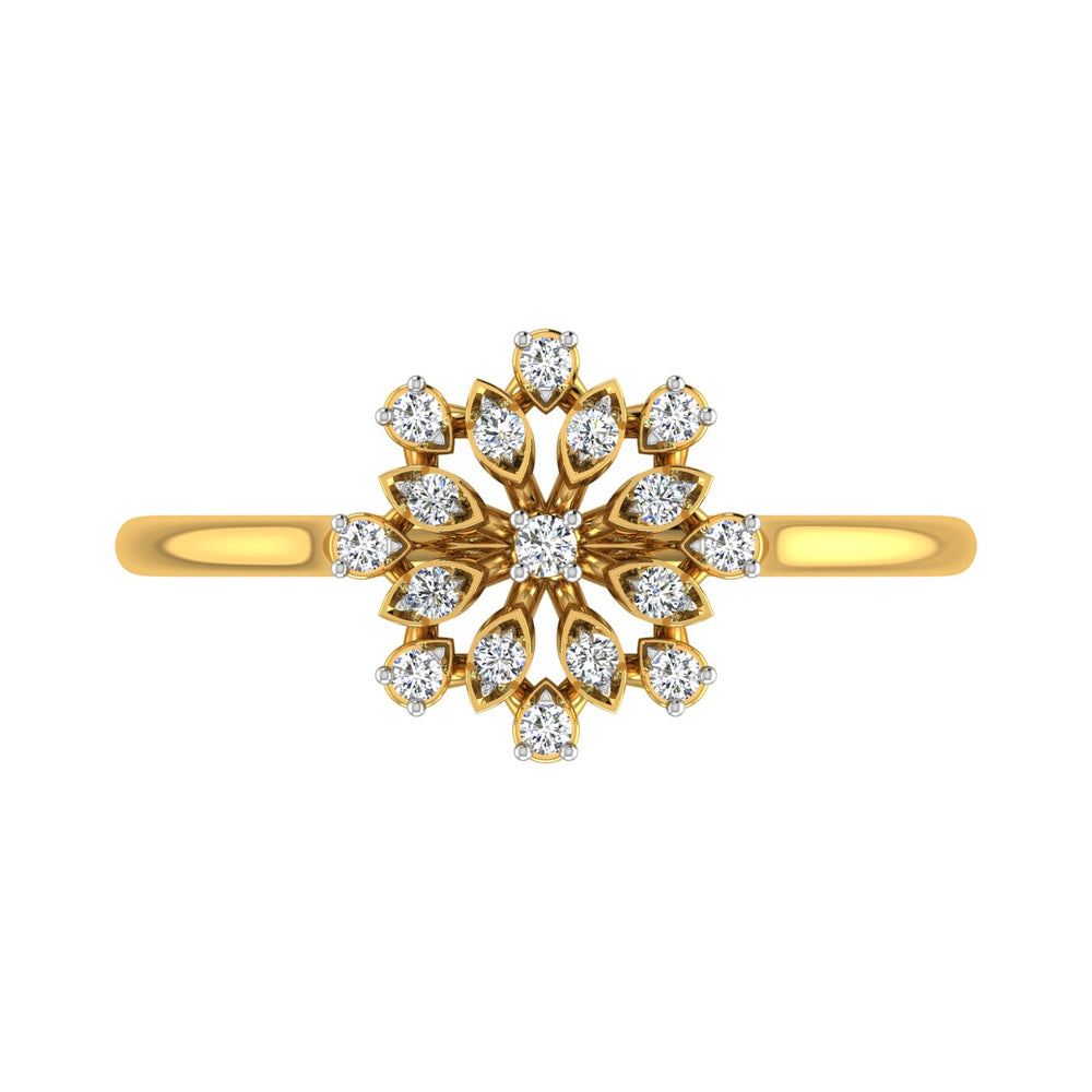 Royal Petal Bloom Diamond Ring