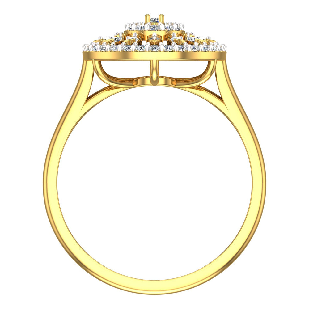 Royal Mandala Bloom Ring