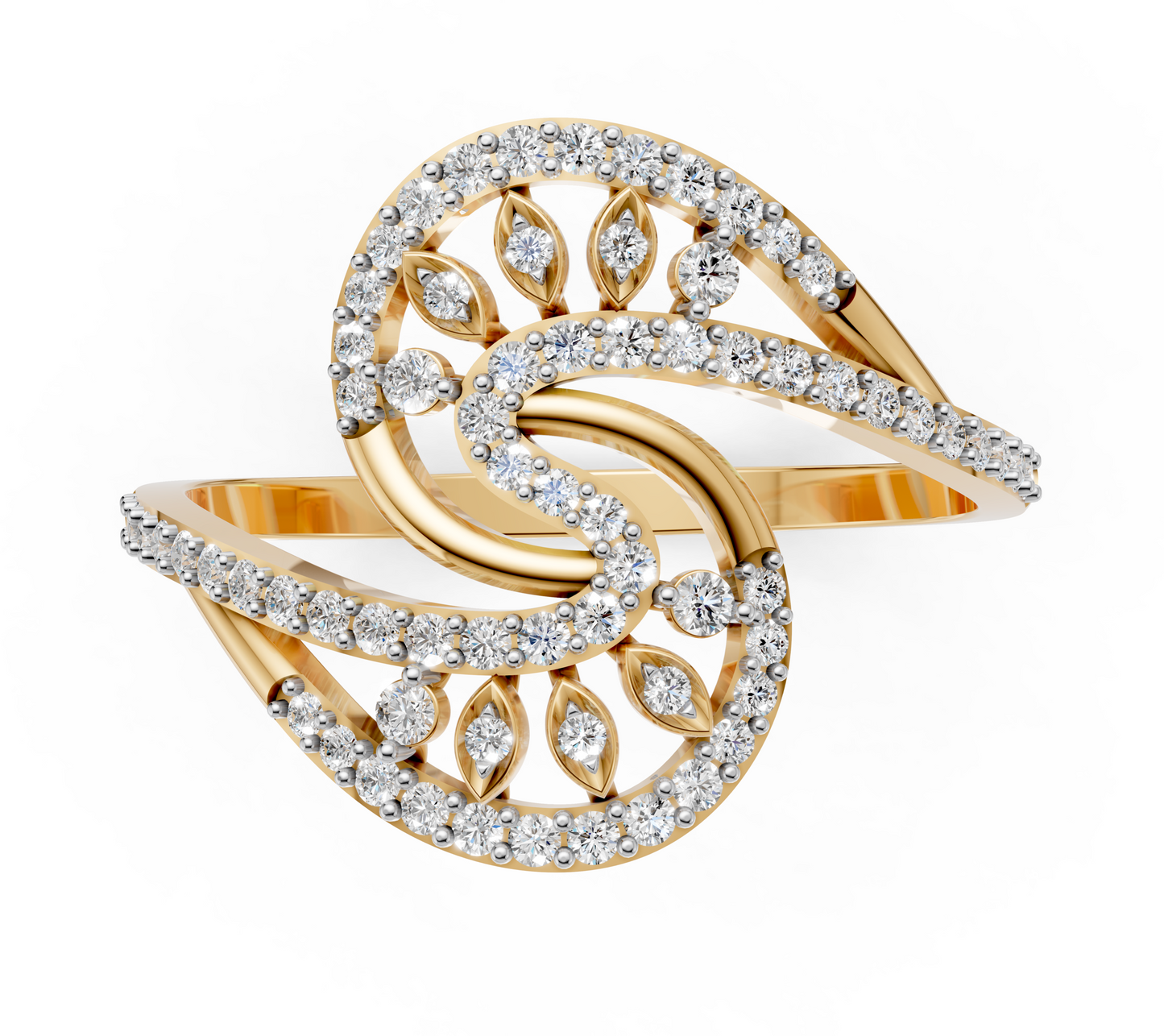 Royal Vine Infinity Diamond Ring