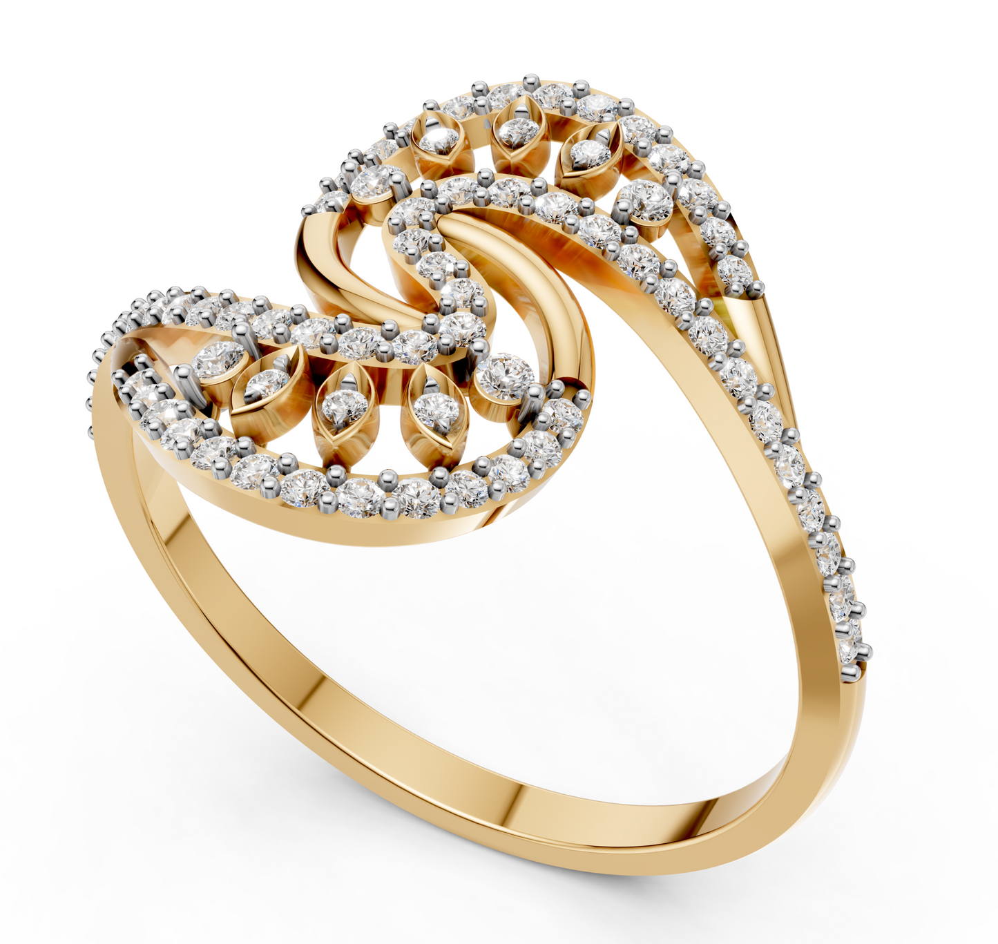 Royal Vine Infinity Diamond Ring