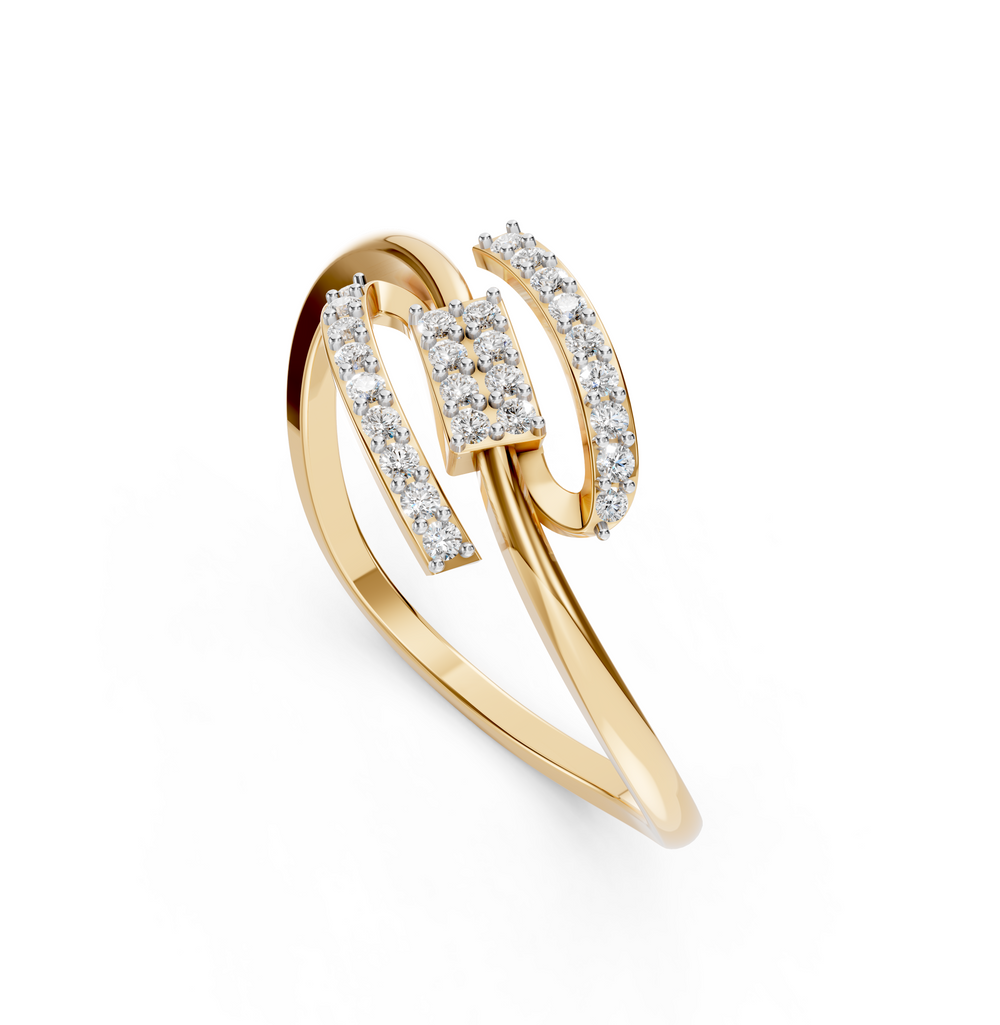 Infinity Orbit Diamond Ring