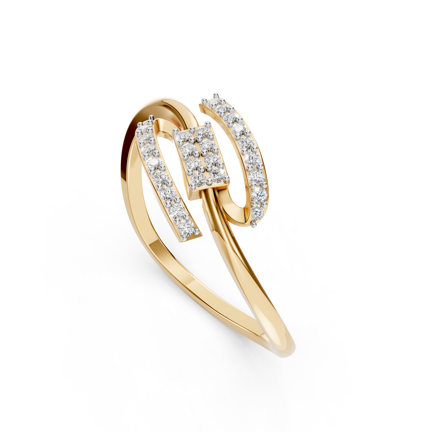 Infinity Orbit Diamond Ring