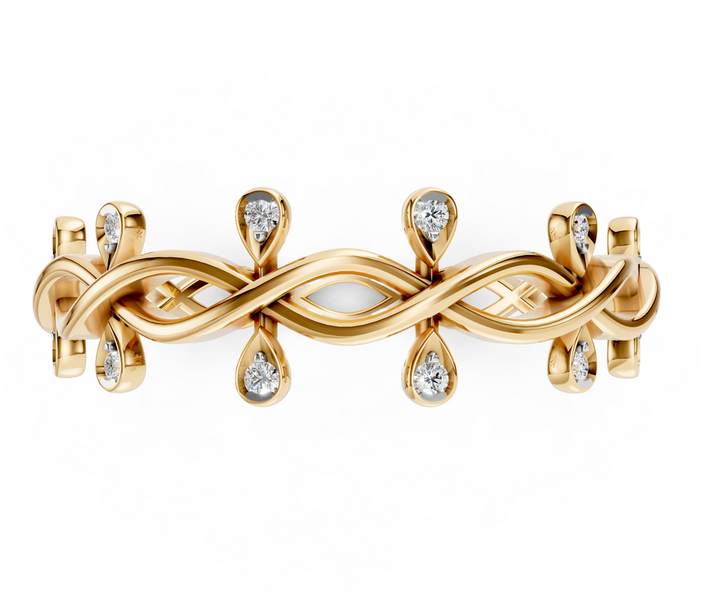 Eternal Dewdrop Diamond Ring