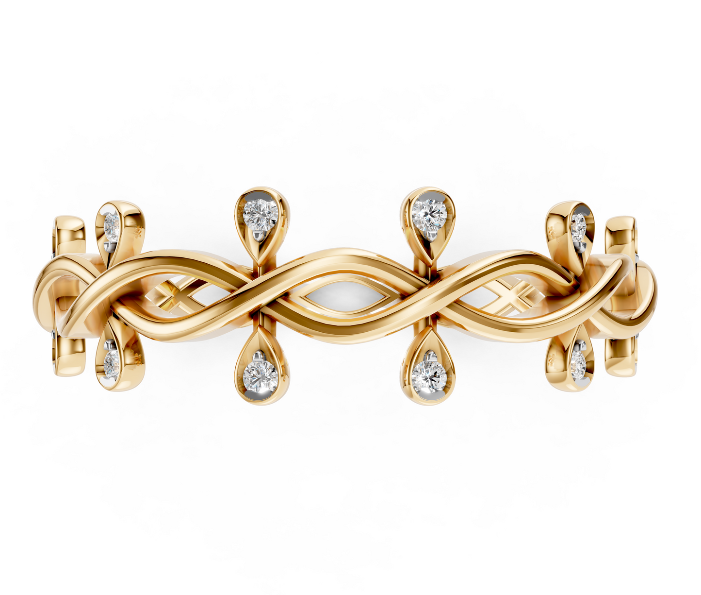 Eternal Dewdrop Diamond Ring