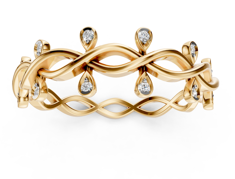Eternal Dewdrop Diamond Ring