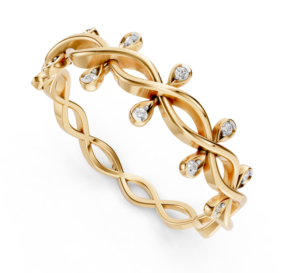 Eternal Dewdrop Diamond Ring