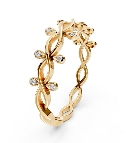 Eternal Dewdrop Diamond Ring
