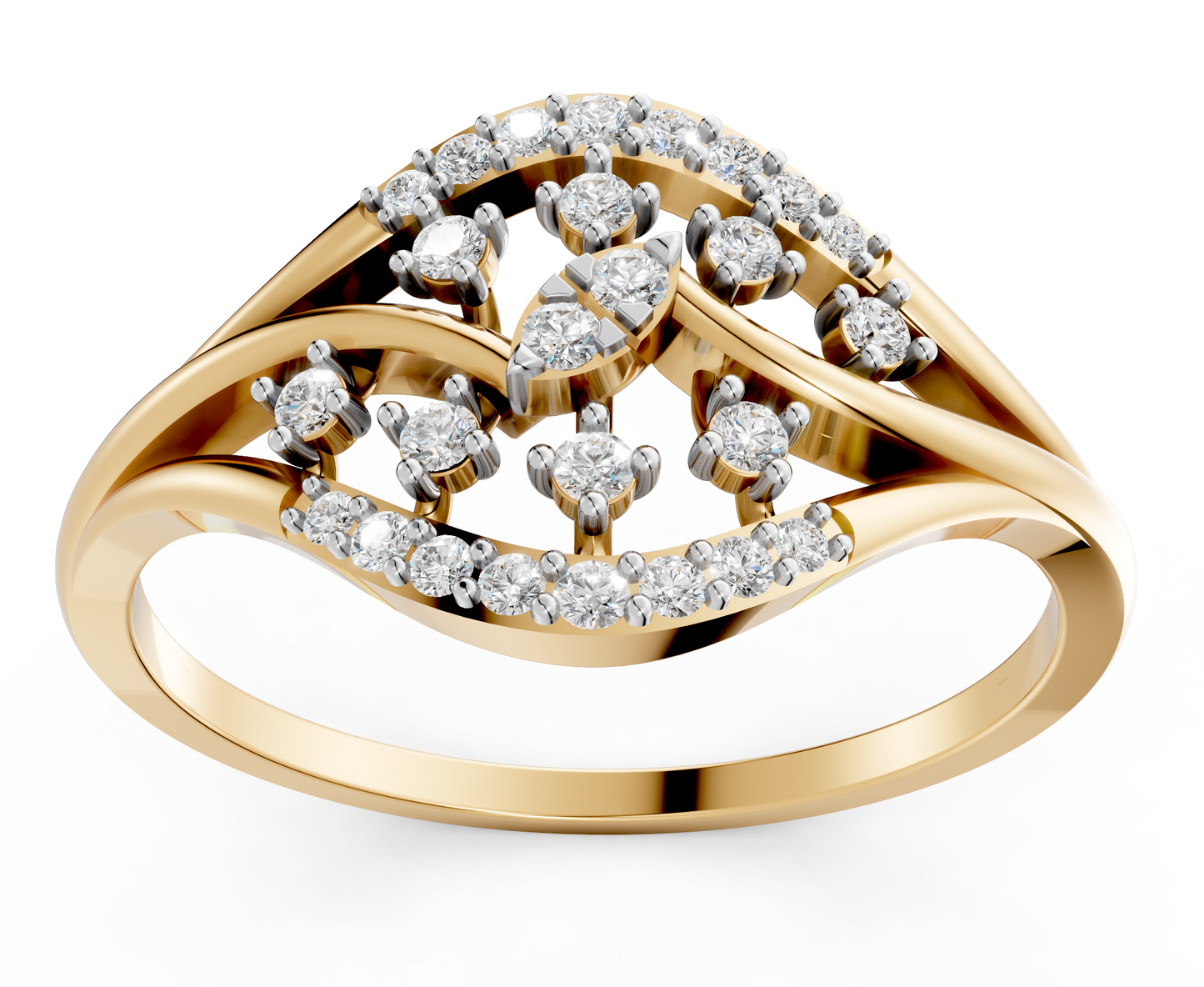 Mystic Eye Bloom Diamond Ring