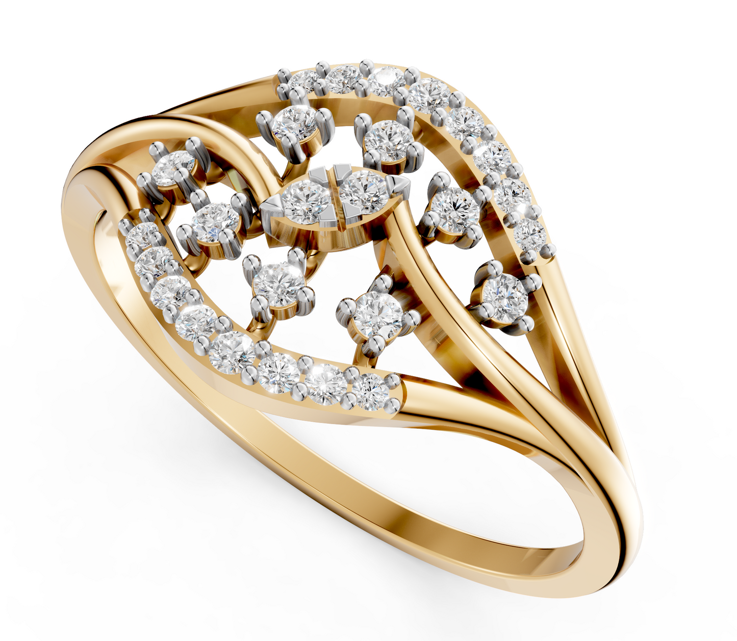 Mystic Eye Bloom Diamond Ring