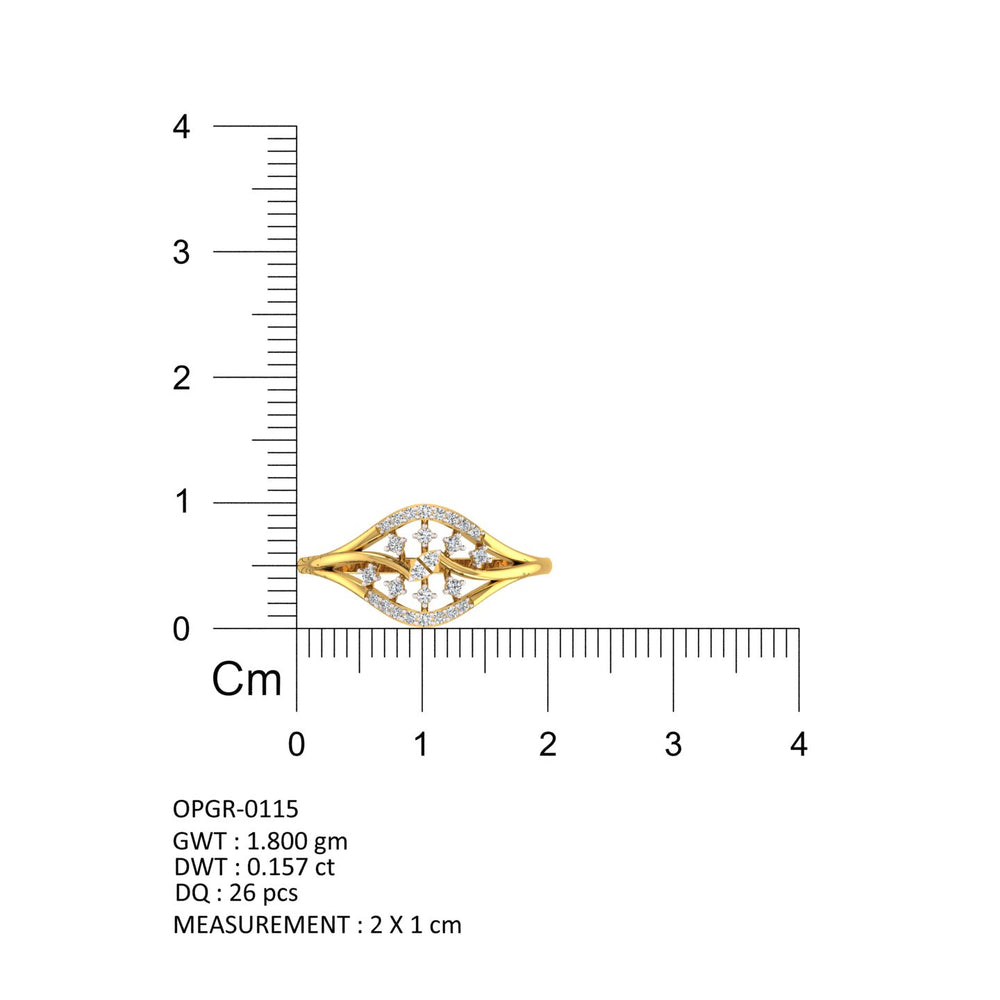 Mystic Eye Bloom Diamond Ring