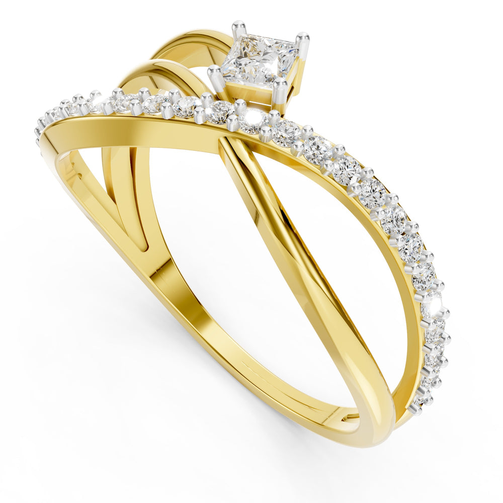 Infinity Princess Diamond Ring