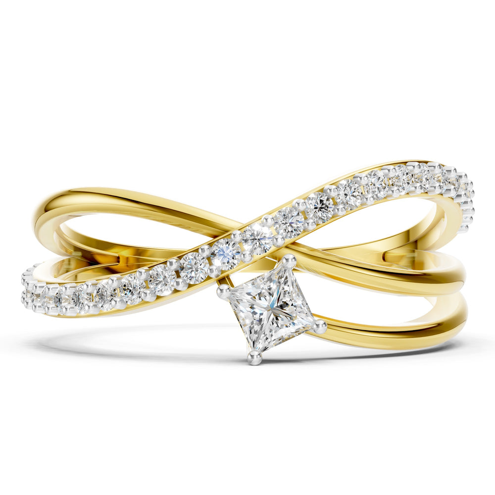 Infinity Princess Diamond Ring