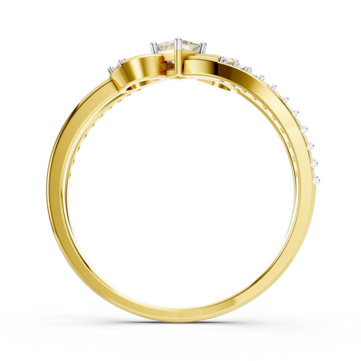 Eternal Loop Princess Diamond Ring