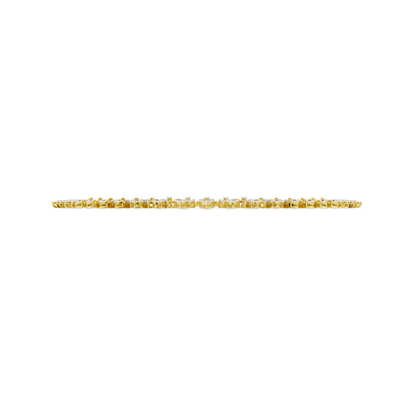 Regal Dewdrop Diamond Necklace