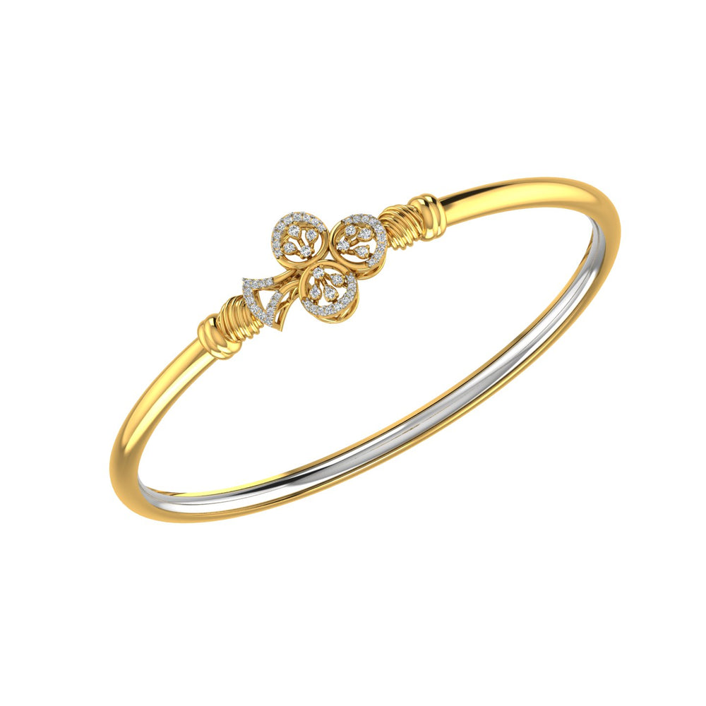 Trio Bloom Diamond Kada