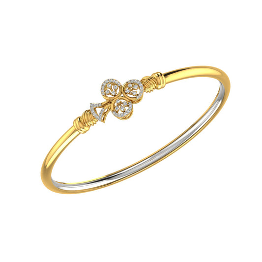 Trio Bloom Diamond Kada