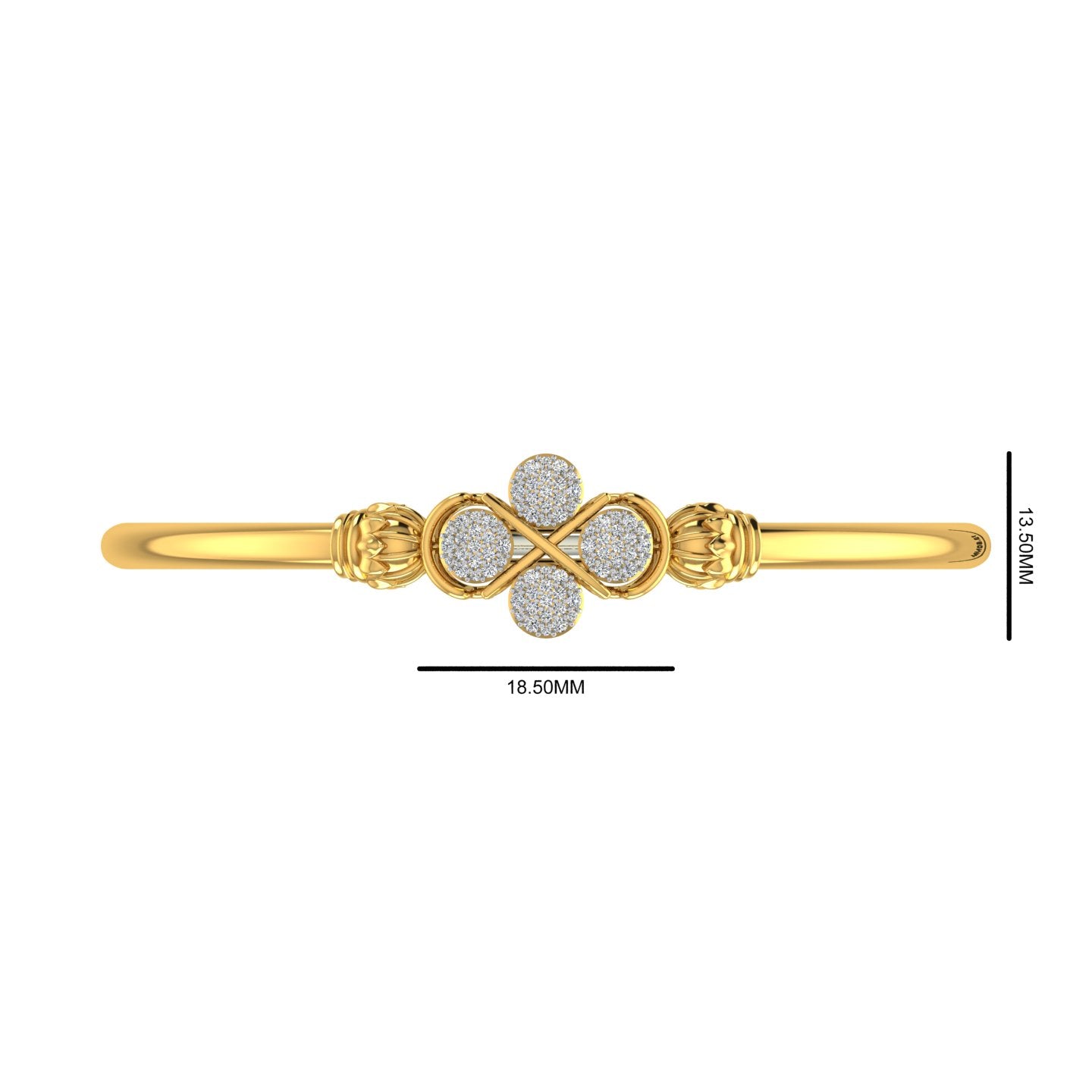 Clover Spark Diamond Kada