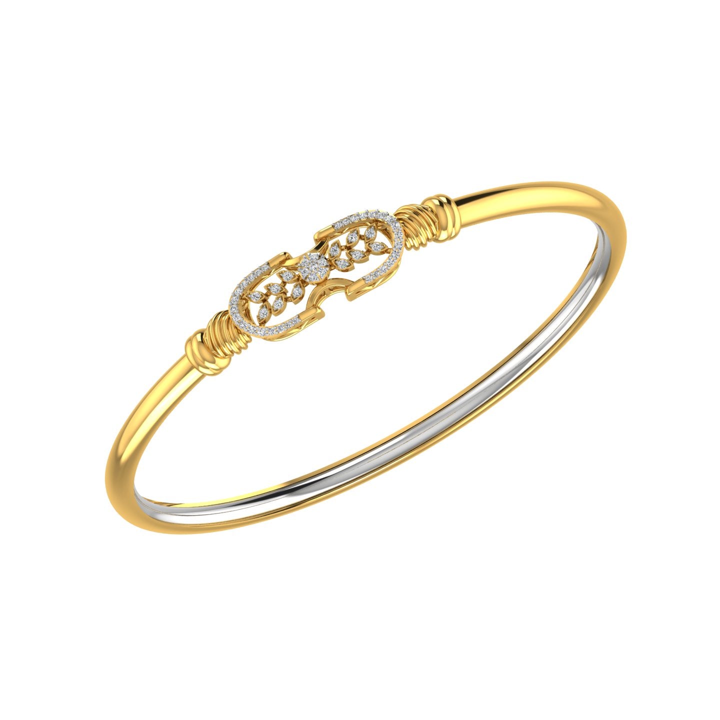 Infinity Laurel Diamond Kada