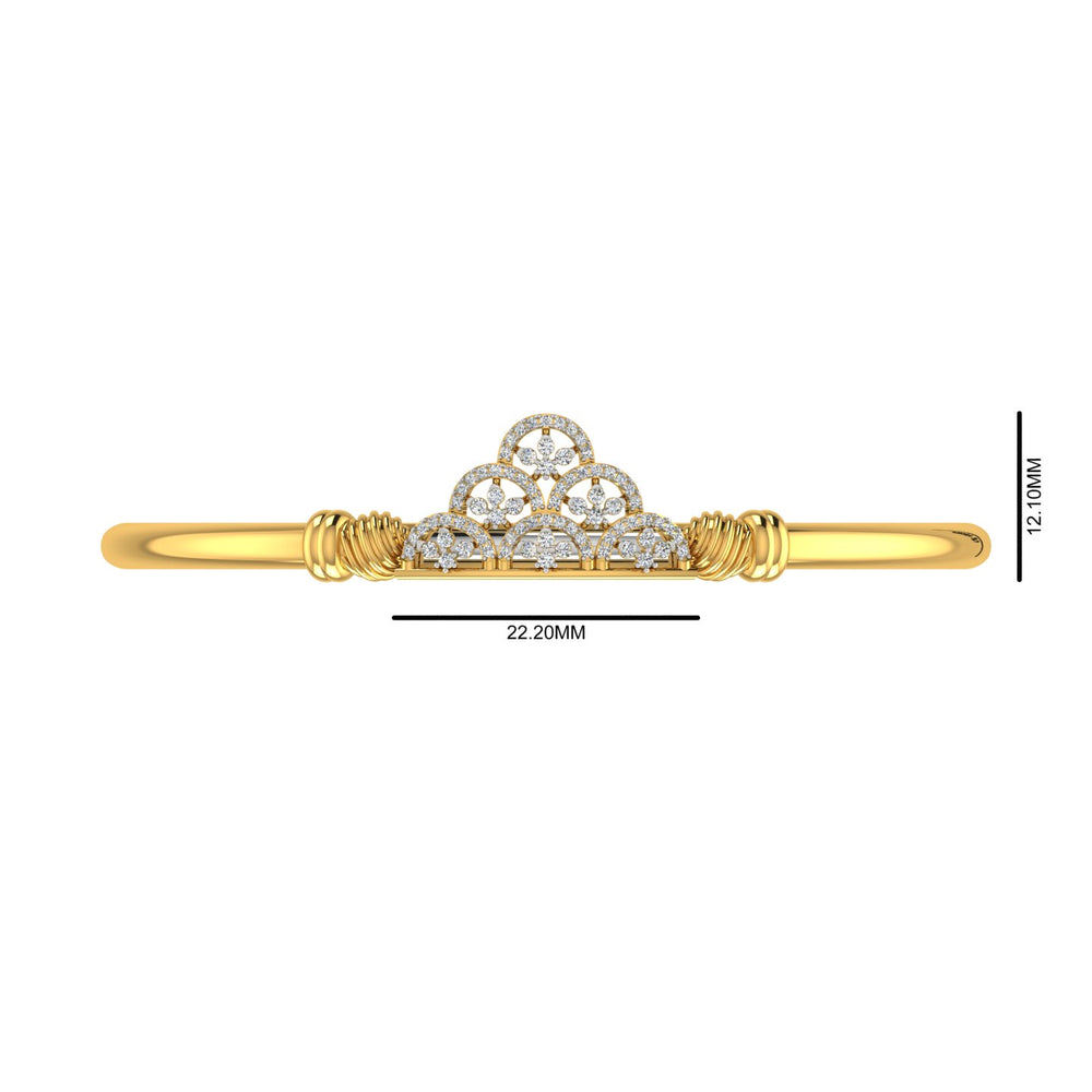 Royal Lace Diamond Kada