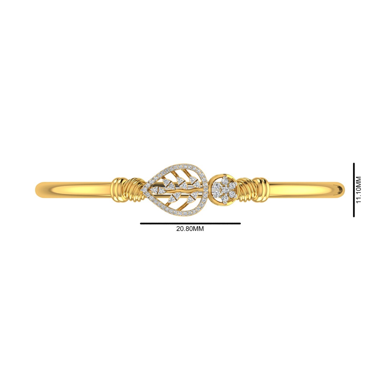 Diamond Dewdrop Kada
