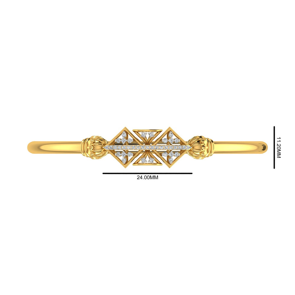 Snowflake Diamond Kada
