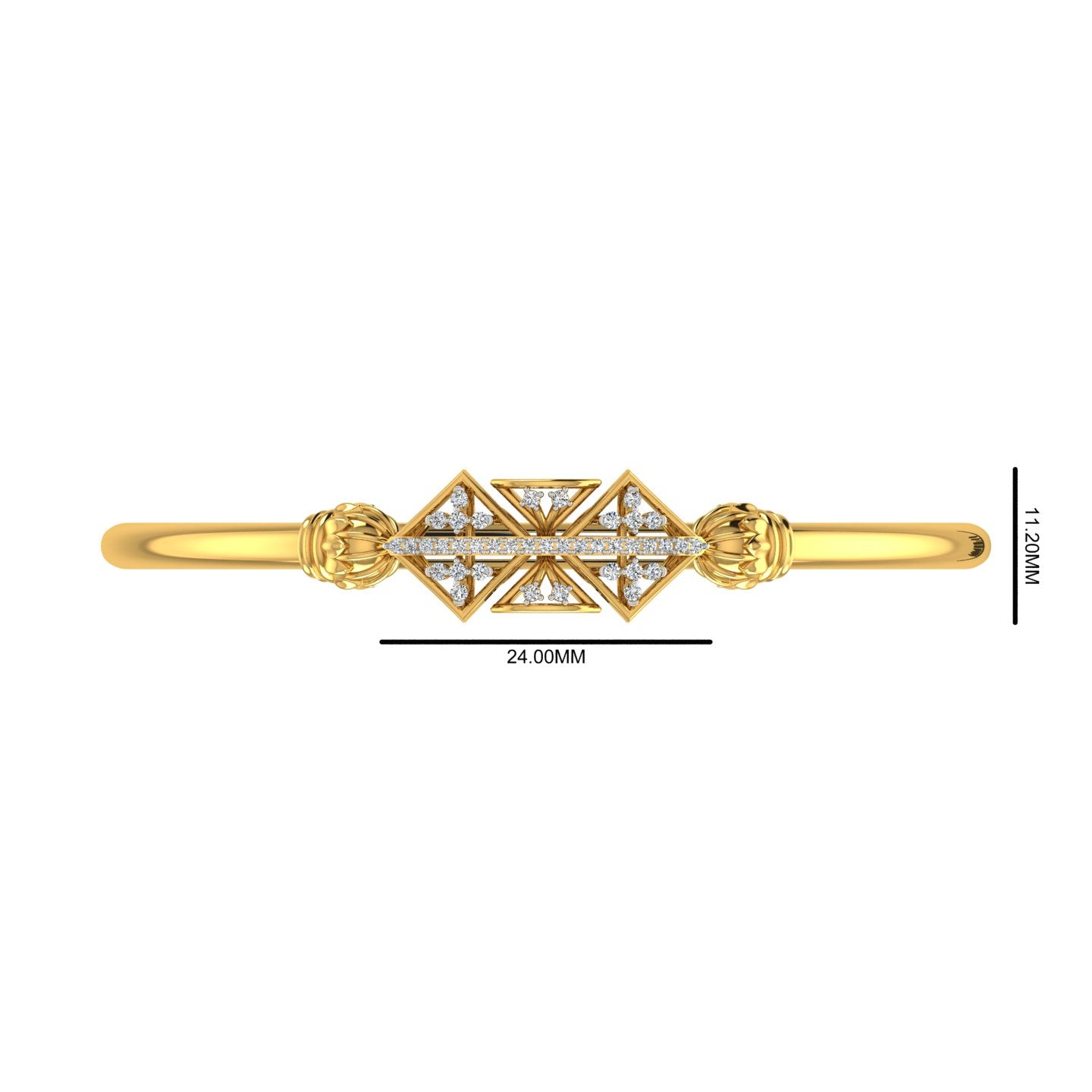 Snowflake Diamond Kada