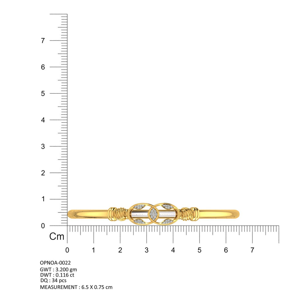 Harmony Link Diamond Kada