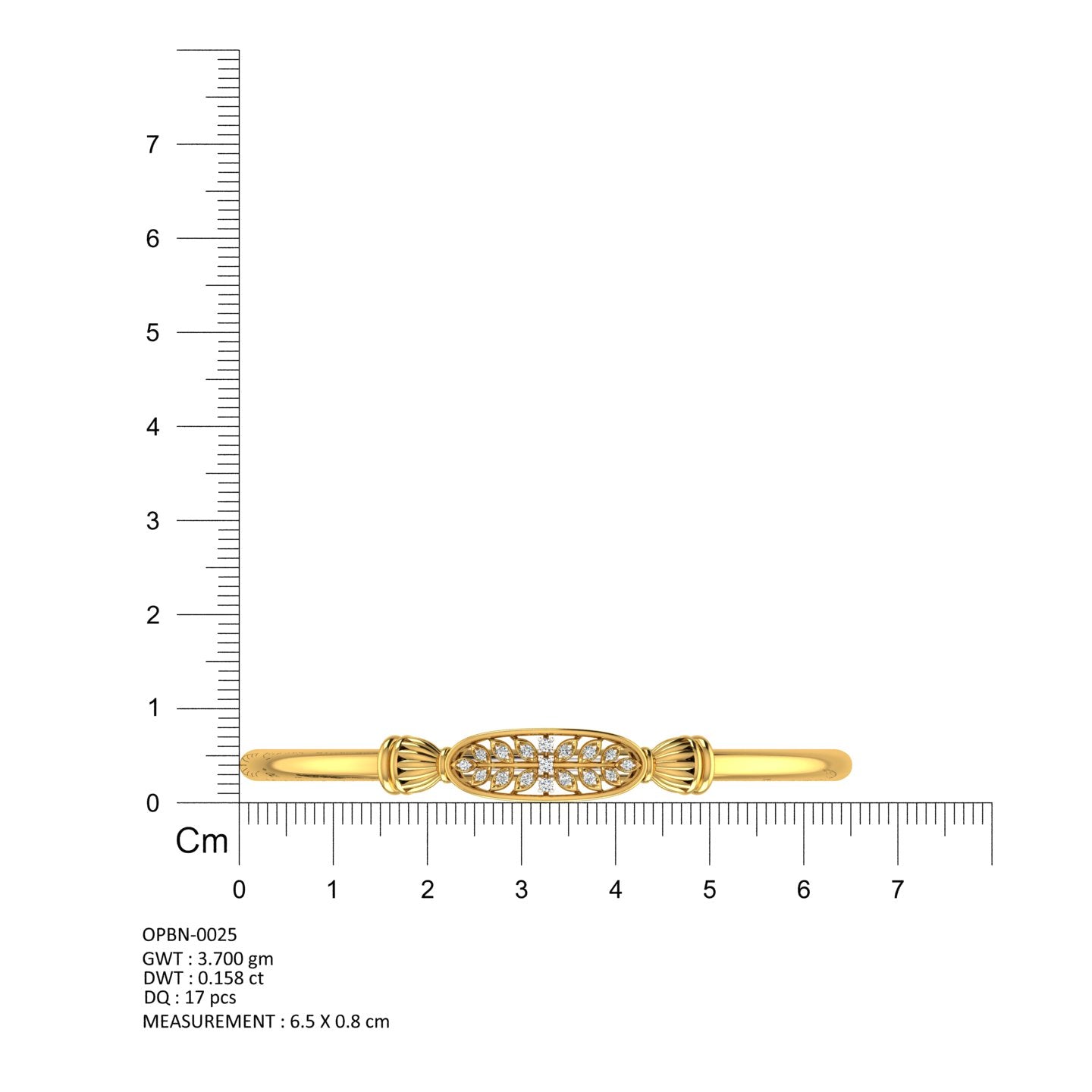 Botanical Bloom Diamond Kada
