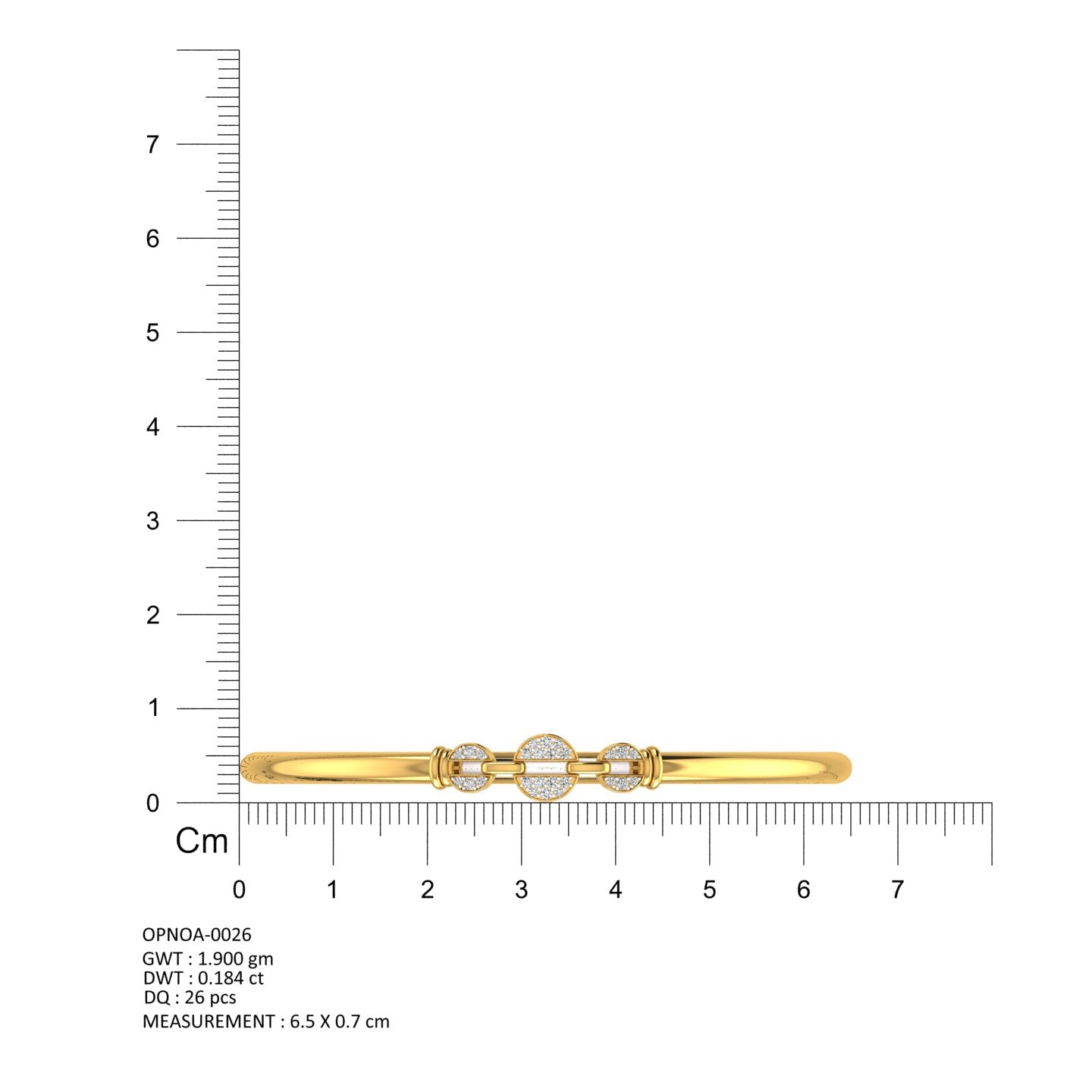 Infinity Link Diamond Kada