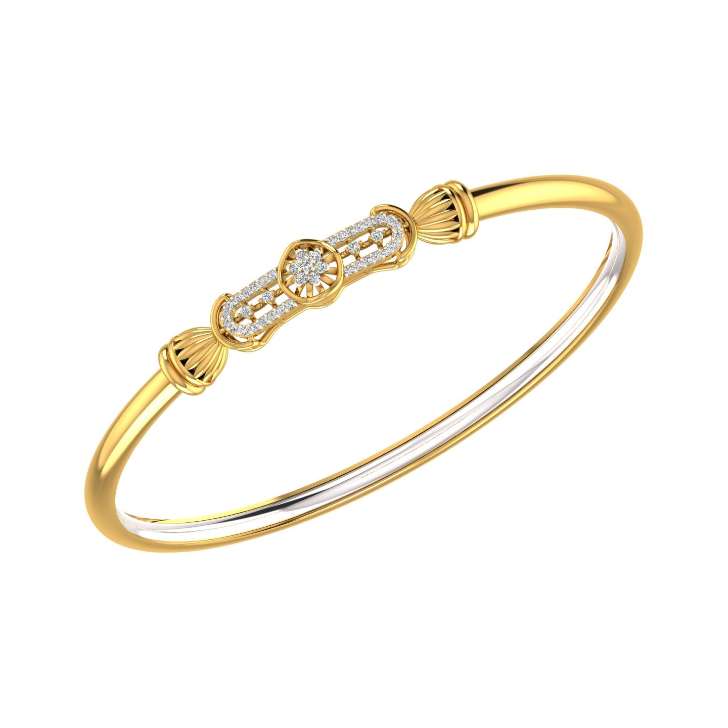Radiant Bloom Link Diamond Kada