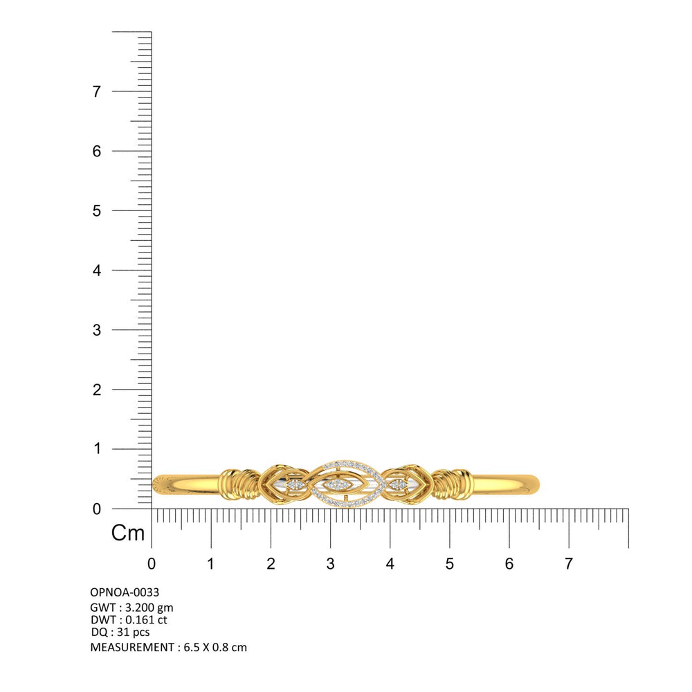 Infinity Marquise Diamond Kada