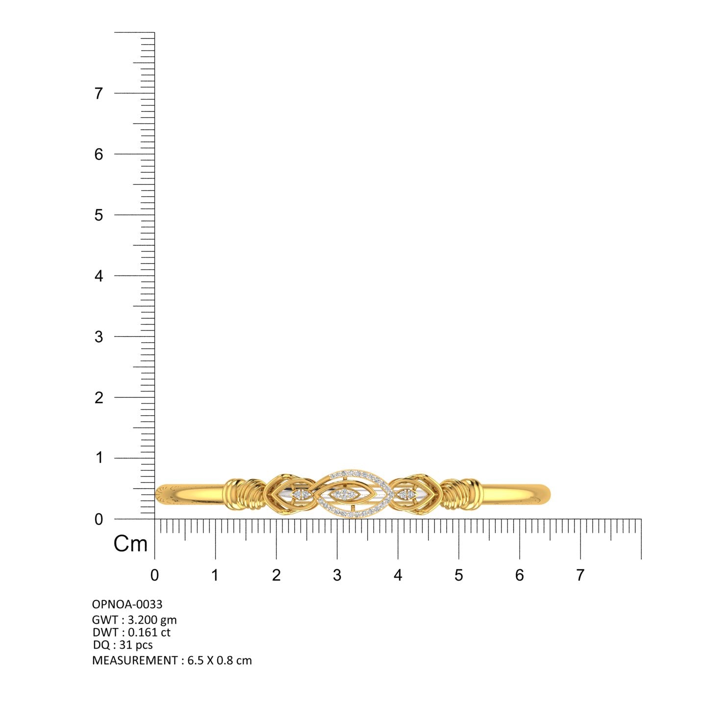 Infinity Marquise Diamond Kada