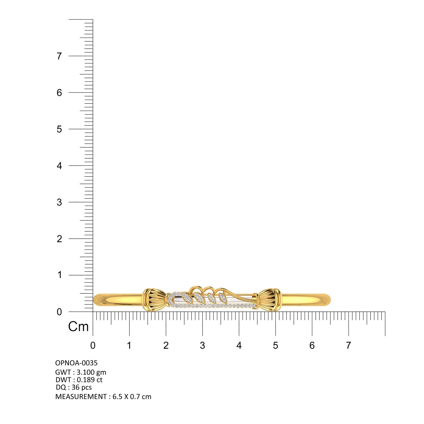 Grace Vine Diamond Kada