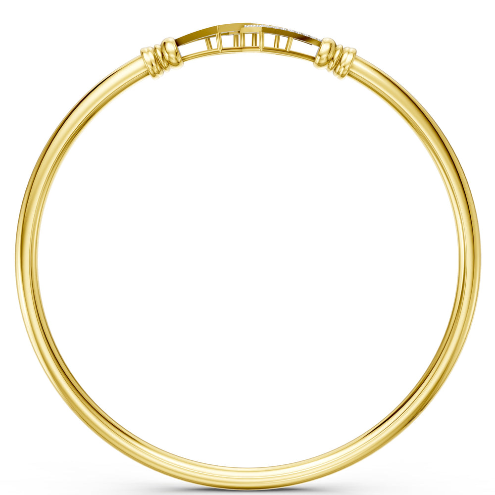 Geo Spark Diamond Bangle