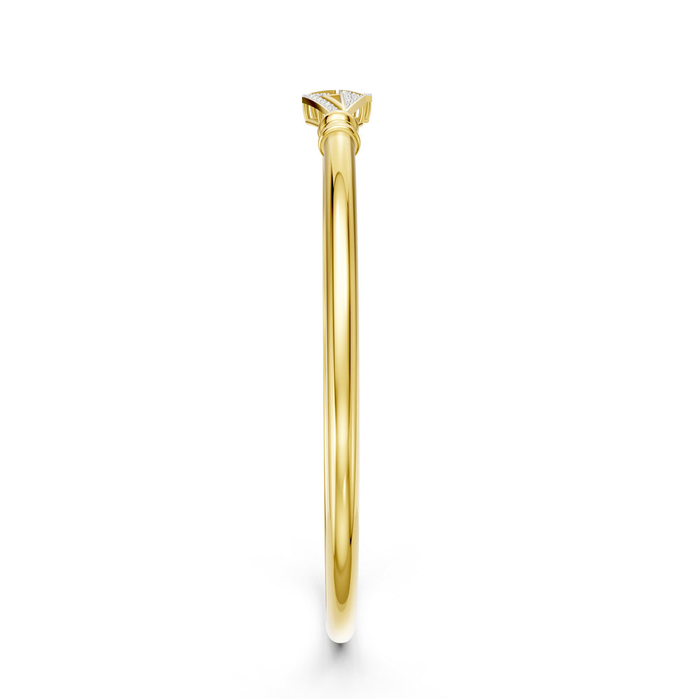 Geo Spark Diamond Bangle