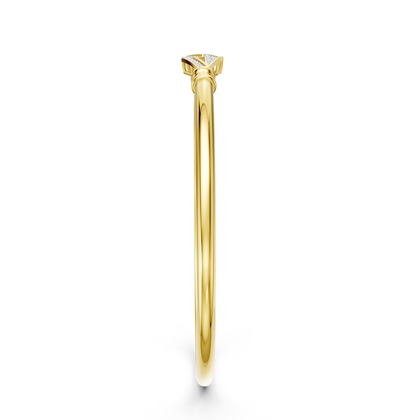 Geo Spark Diamond Bangle